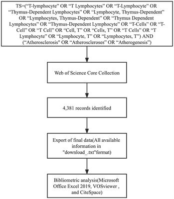 A bibliometric analysis of T cell and atherosclerosis